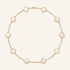 Alhambra 10 Motifs Mother Of Pearl Necklace