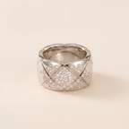 C Crush Pavé Large Model Ring