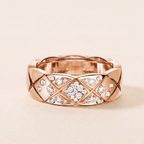 C Crush Paved Small Model Ring