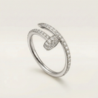 Clou Pavé Ring