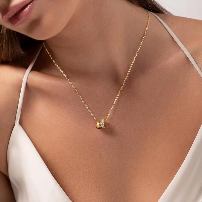 Sparkling CZ Pendant Necklace for Women