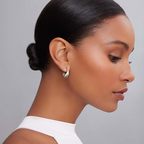 CHESKY Chunky Silver Plated Earrings for Women