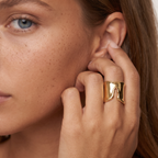 Elsa Peretti Bone And Split Cuff Ring