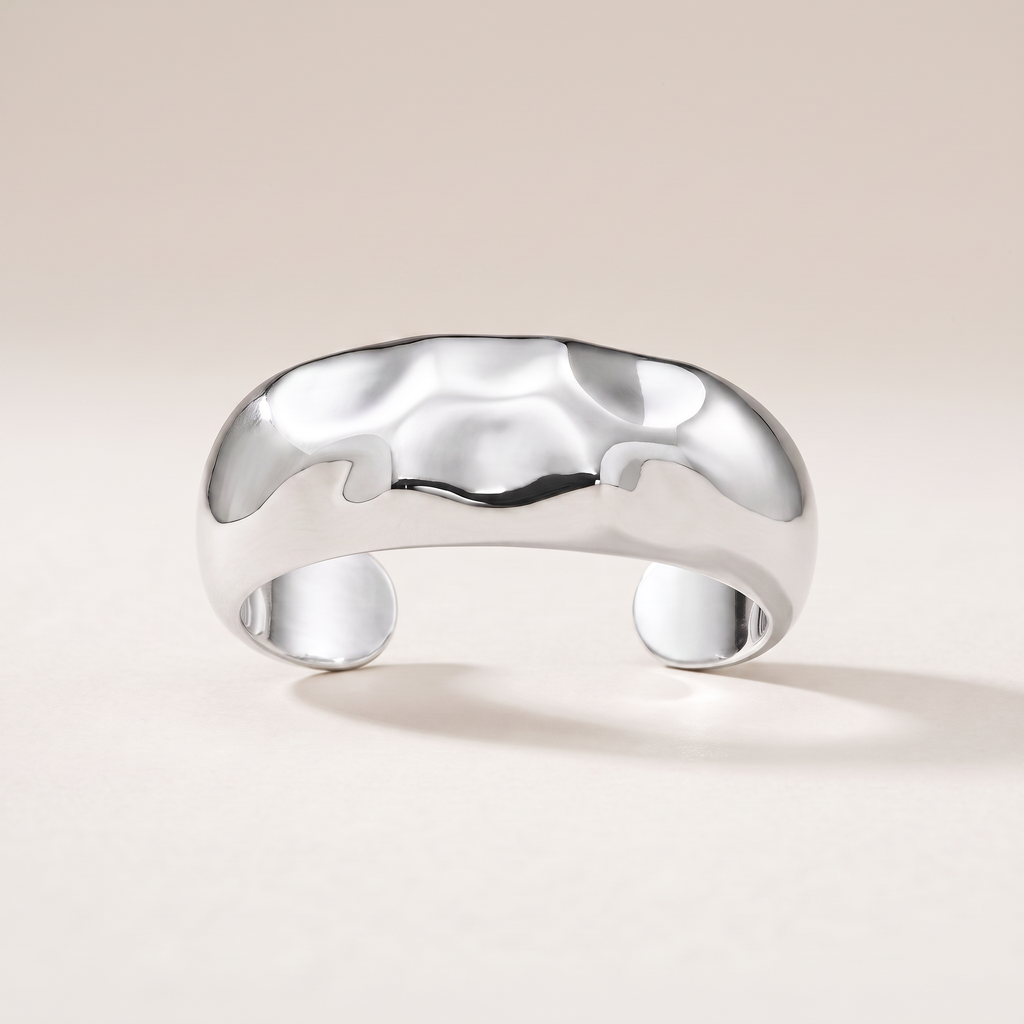 Elsa Peretti Bone White Medium Cuff Bracelet