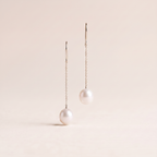 Elsa Peretti Pearl Drop Earrings