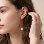 Elsa Peretti Pearl Drop Earrings
