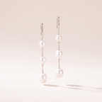 Elsa Peretti Pearls On Chain Drop Earrings