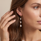 Elsa Peretti Pearls On Chain Drop Earrings