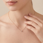 Elsa Peretti Solitaire Diamond Necklace