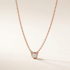 Elsa Peretti Solitaire Diamond Necklace