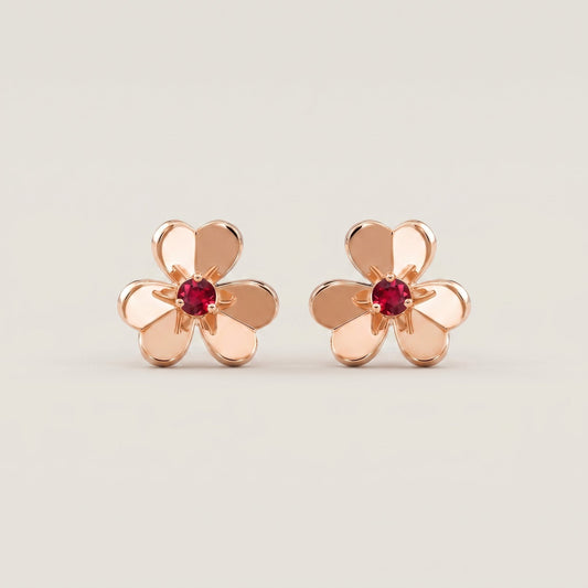 Frivole Mini Flower Earrings
