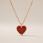 Sweet Alhambra Heart Pendant Necklace