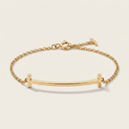 T Smile Curved Bracelet