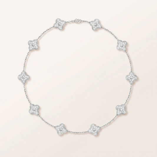 Vintage Alhambra 10 Motifs Necklace