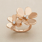 Frivole Between The Finger 4 Diamonds Ring