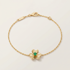 Frivole Emerald Clover Bracelet