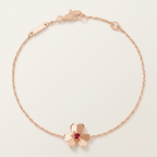 Frivole Ruby Clover Bracelet