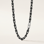 HardWear Black Tone Beaded Link Necklace
