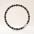 HardWear Black Tone Beaded Link Necklace