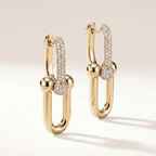 HardWear Large Link Pavé Earrings