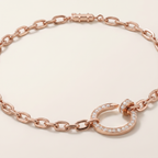 Juste Un Clou Pavé Diamonds Link Necklace