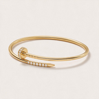 Juste un Clou Pavé Nail Bangle Bracelet