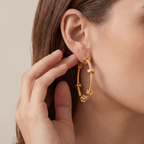 Large Écrou De Earrings