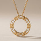 Love Paved Necklace