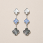 Magic Alhambra Three Motifs Earrings