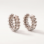 Mini Clash De Hoop Earrings