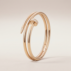 Juste Un Clou Pavé Diamonds Double Wrap Bangle Bracelet