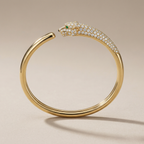 Panthère Pavé Sculptural Bracelet
