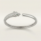 Panthère Pavé Sculptural Bracelet