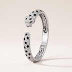 Panthere Pavé Diamonds Open Bangle Bracelet