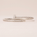 Juste Un Clou Pavé Diamonds Bangle Bracelet