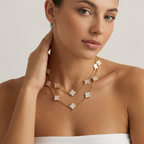 Pearl Vintage Alhambra 20 Motifs Necklace