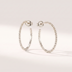 Perlée Beads Hoop Earrings