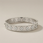 Perlée Clovers Small Pavé Bracelet