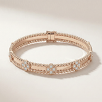 Perlée Sweet Clovers Pavé Bracelet