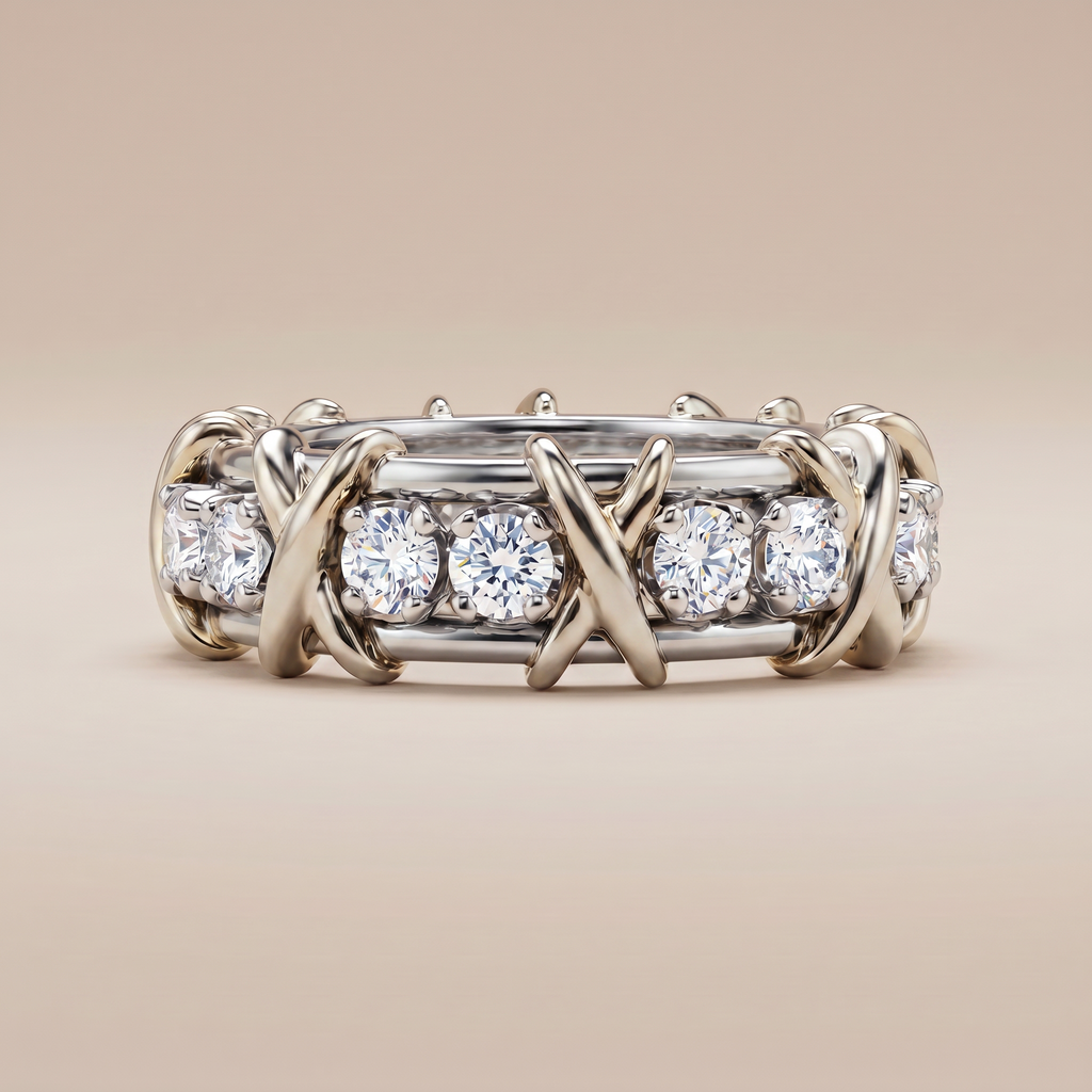 Schlumberger Eighteen Stone Ring