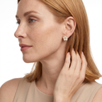 Spring Lucky Alhambra Blossom Motif Earrings