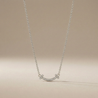 T Small Diamond Pavé Pendant Necklace