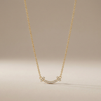 T Small Diamond Pavé Pendant Necklace