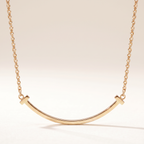 T Smile Pendant Necklace