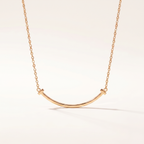 T Smile Pendant Necklace